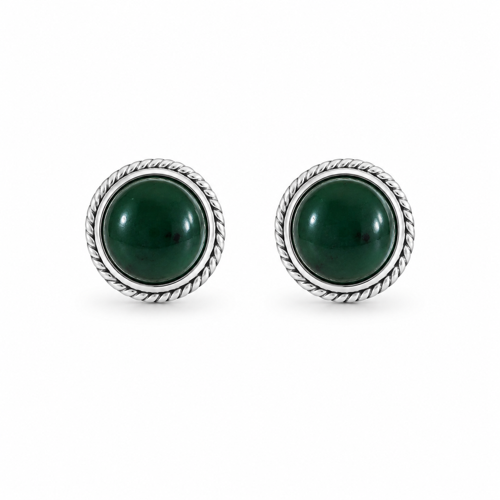 GILBI Green Onyx Stud