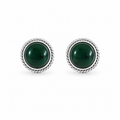GILBI Green Onyx Stud