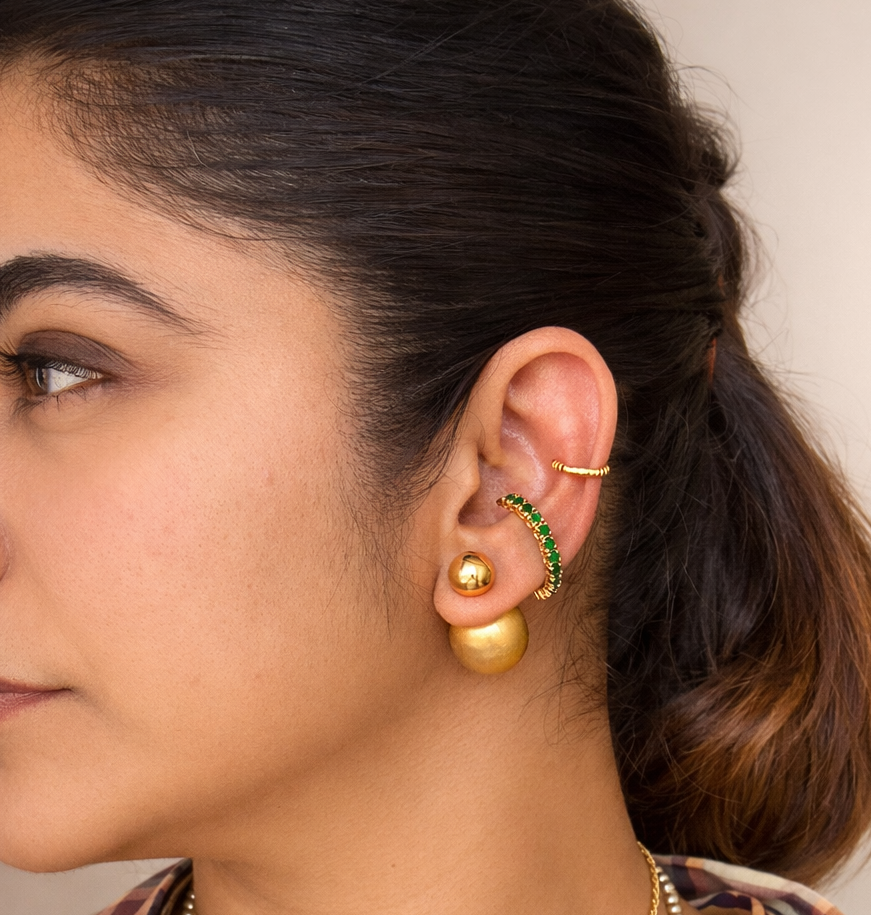 Luna Ear Cuff Gold