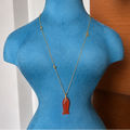GILBI Carnelian Lucky Fish Pendant
