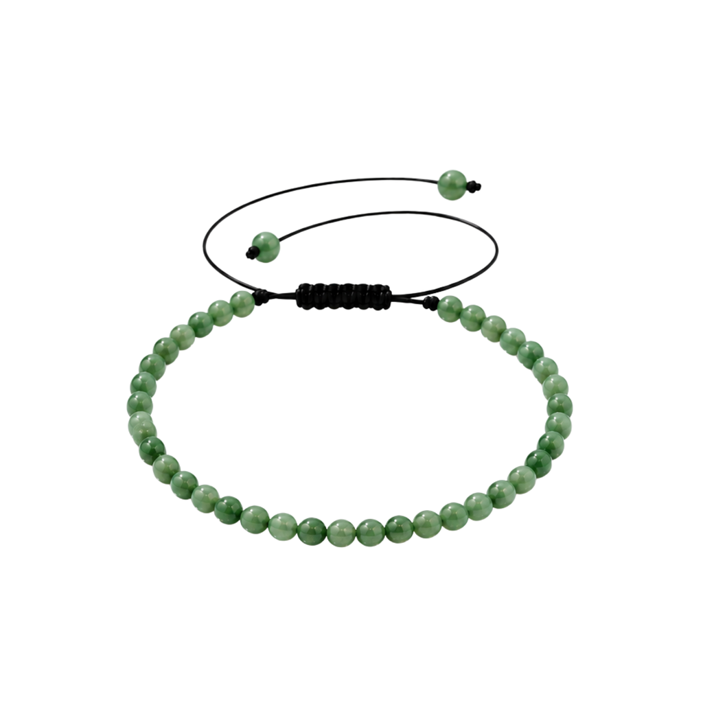 GILBI Natural Jade Woven Bracelet