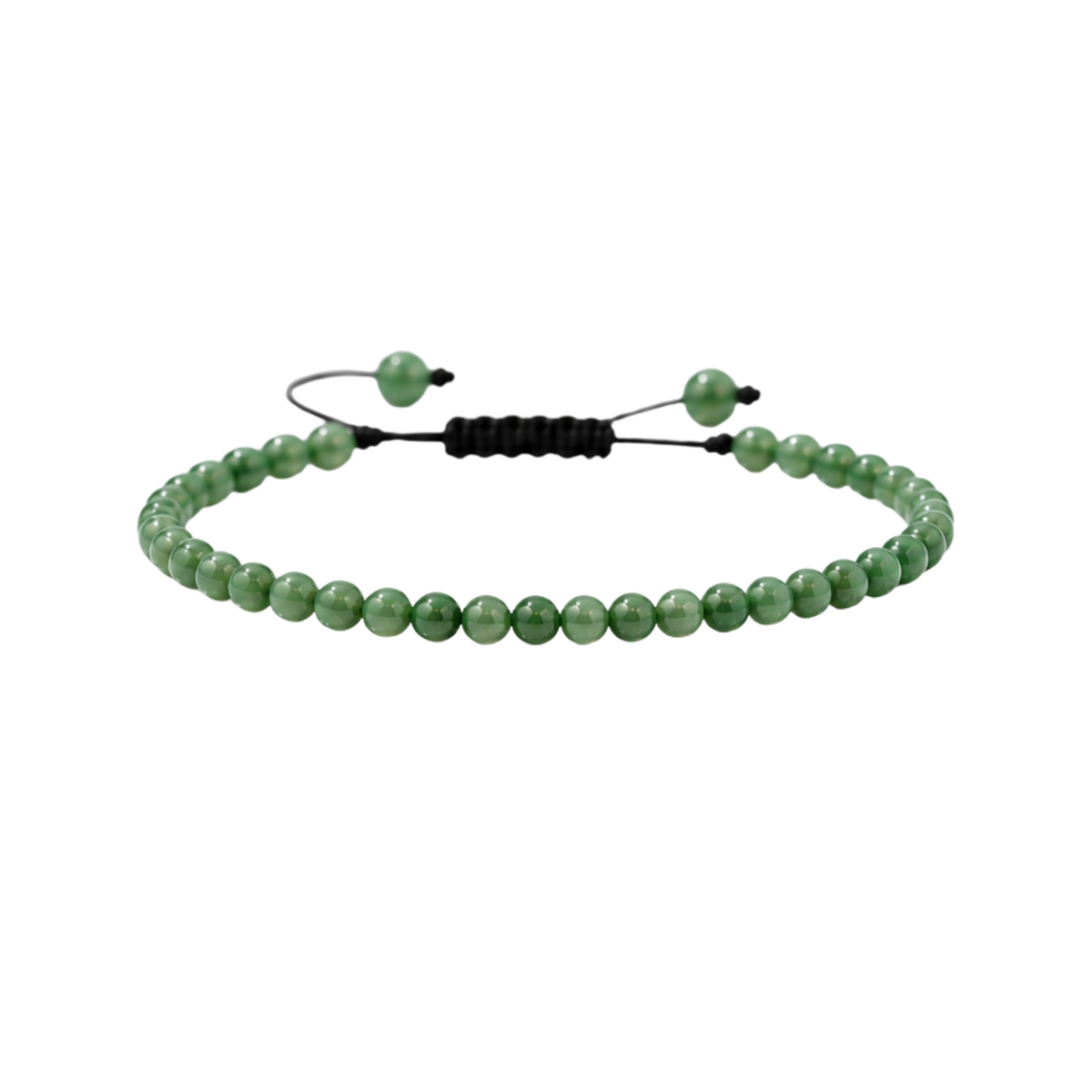 GILBI Natural Jade Woven Bracelet