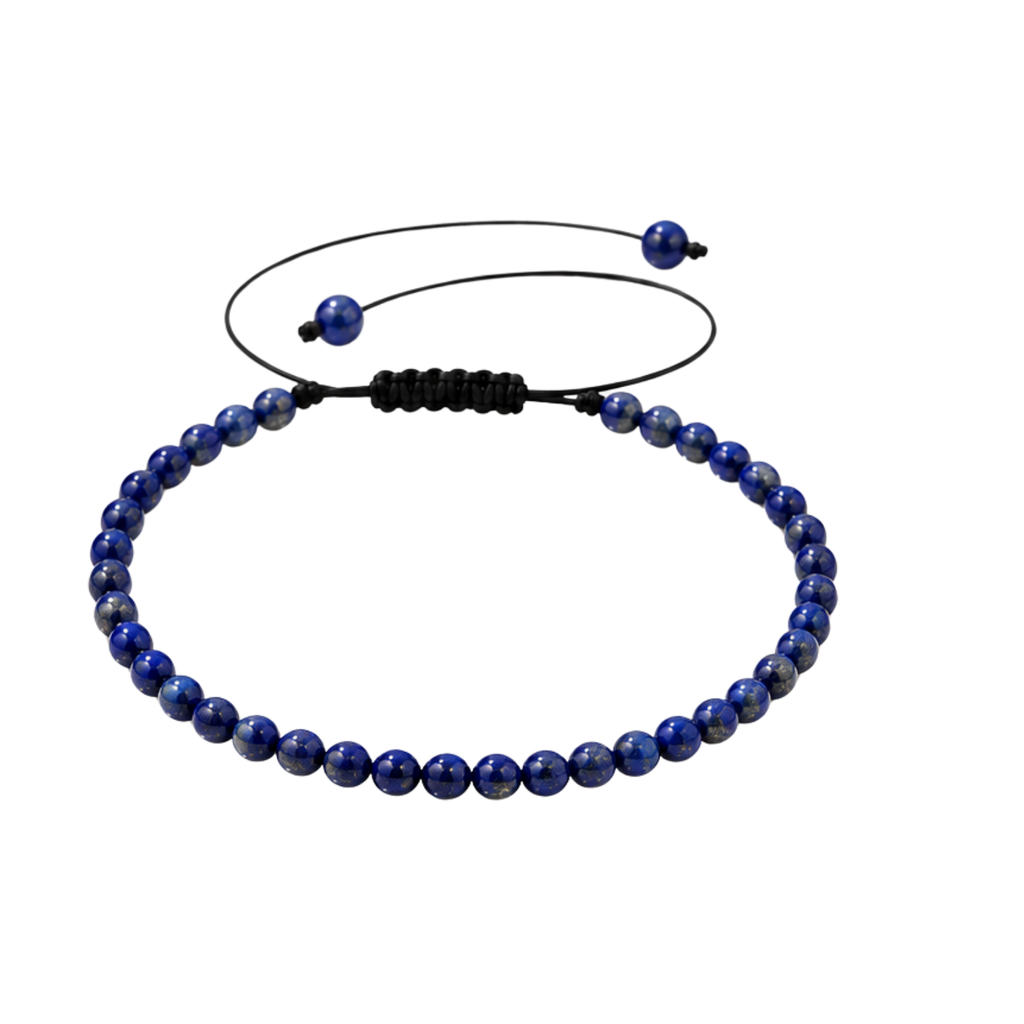 GILBI Natural Lapis Lazuli Woven Bracelet
