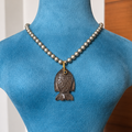 GILBI Smoky Quartz Lucky Fat Fish Pendant