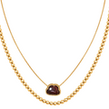 GILBI Floating Smoky Topaz Cloud Pendant