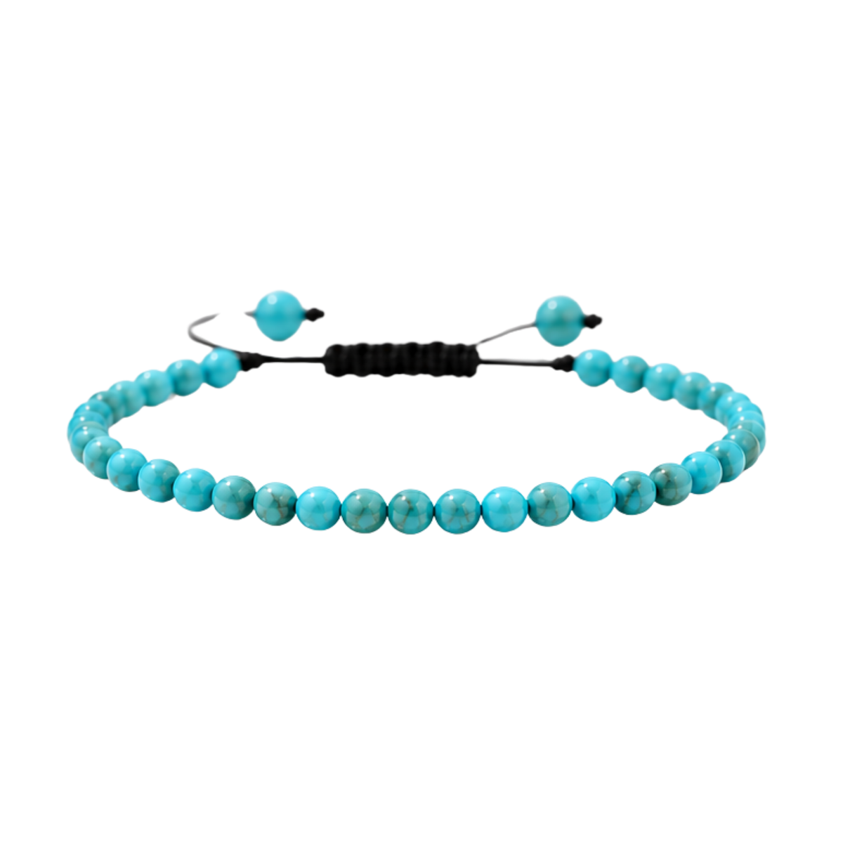 GILBI Natural Turquoise Woven Bracelet